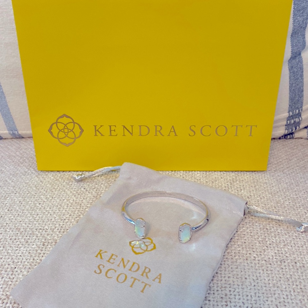 Kendra Scott silver cuff bracelet